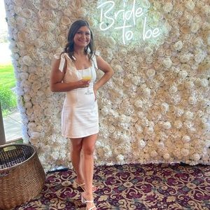 Lulus bow strap size 4/ small mini dress